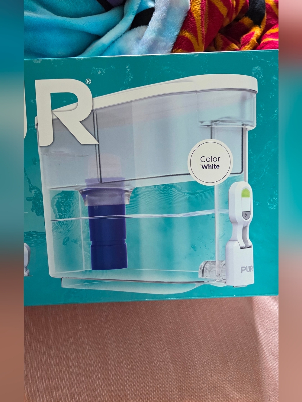 PUR White Water Filter Pitcher with Indicator